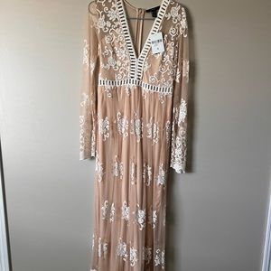 Lace mesh dress NWT